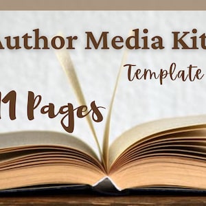 Author Media Kit, Life Coach media kit, Keynote Speaker Media Kit, Social media kit, Media Kit For Influencer, Press Kit, Blogger Media kit