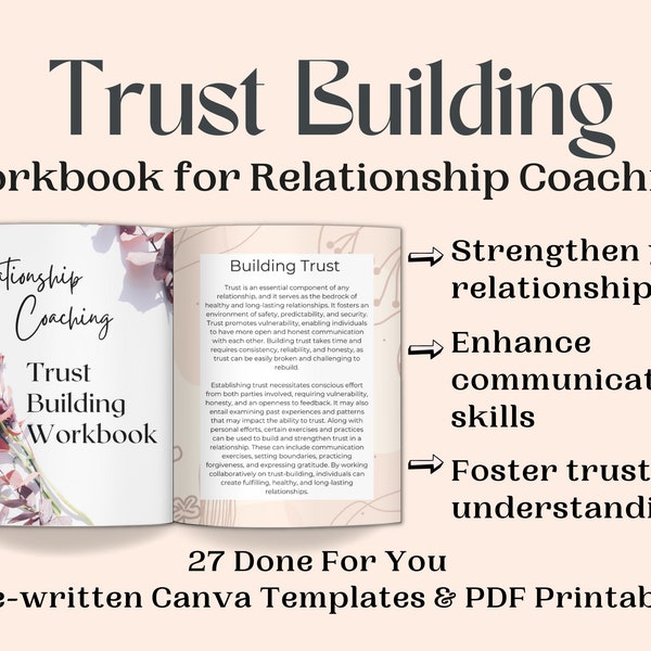 Trust Relationship Worksheets Etsy Trust Relationship Worksheets Etsy