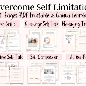 Life Coaching Templates for Self Esteem Workbook template, Coaching Worksheet template, Life Coaching Workbook, Self love workbook