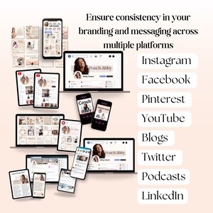 Life Coaching Instagram Templates, Social Media Templates Bundle, Life ...