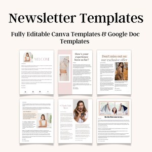 Business Newsletter Template, Newsletter Canva Template,Email Template For Marketing Small Business, Email Marketing Templates for Business