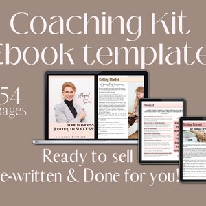 Business Coaching Kit, Business coaching bundle, Ebook Template for Business coach , Business Coaching tools , Life Coaching resources tools