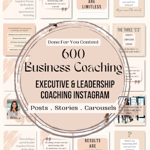 Business Coaching Templates, Leadership Coaching Instagram Templates, Business Coach Social Media Marketing, Leadership Quotes, IG templates