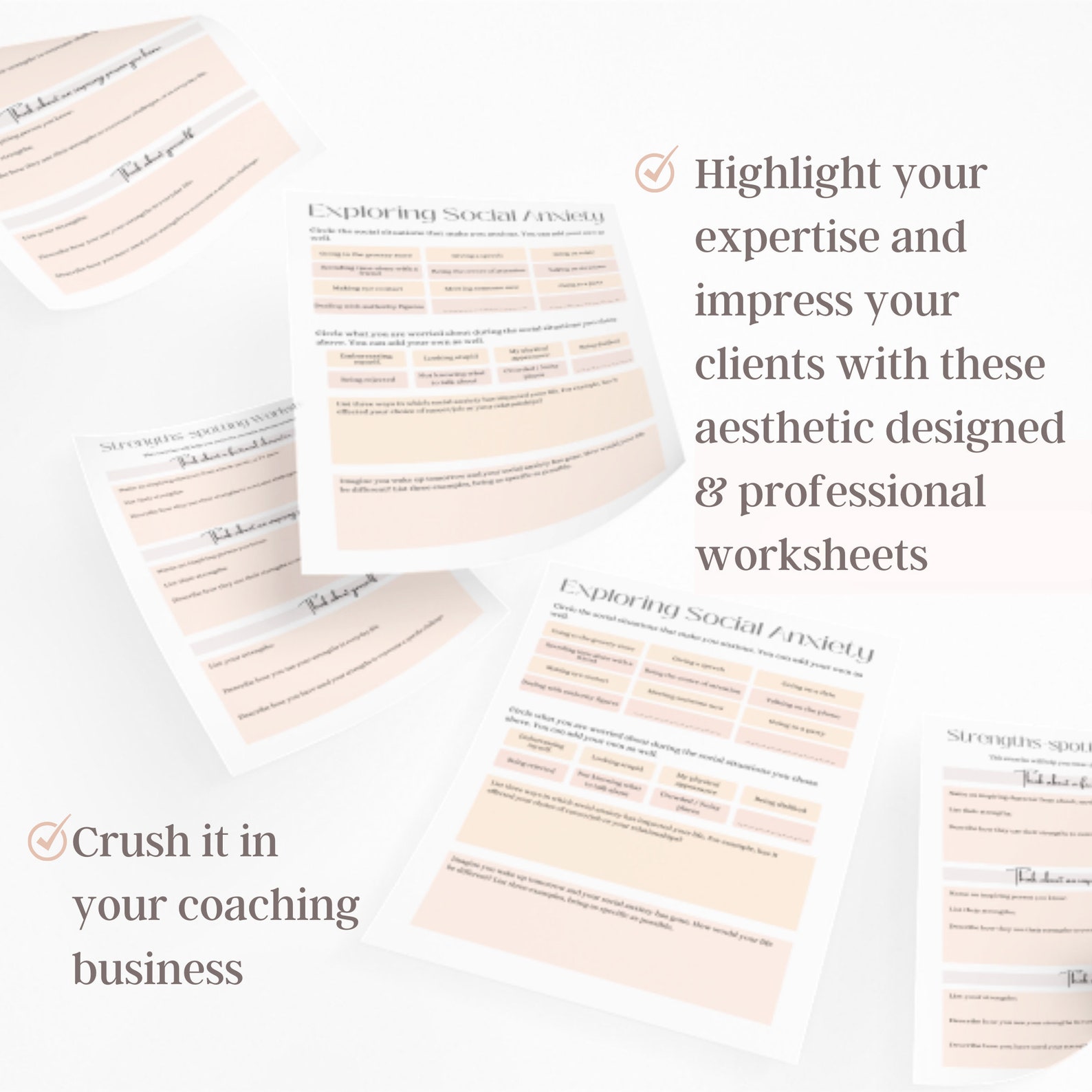 Life Coaching Workbook, Self Love Workbook, Life Coaching Bundle ...
