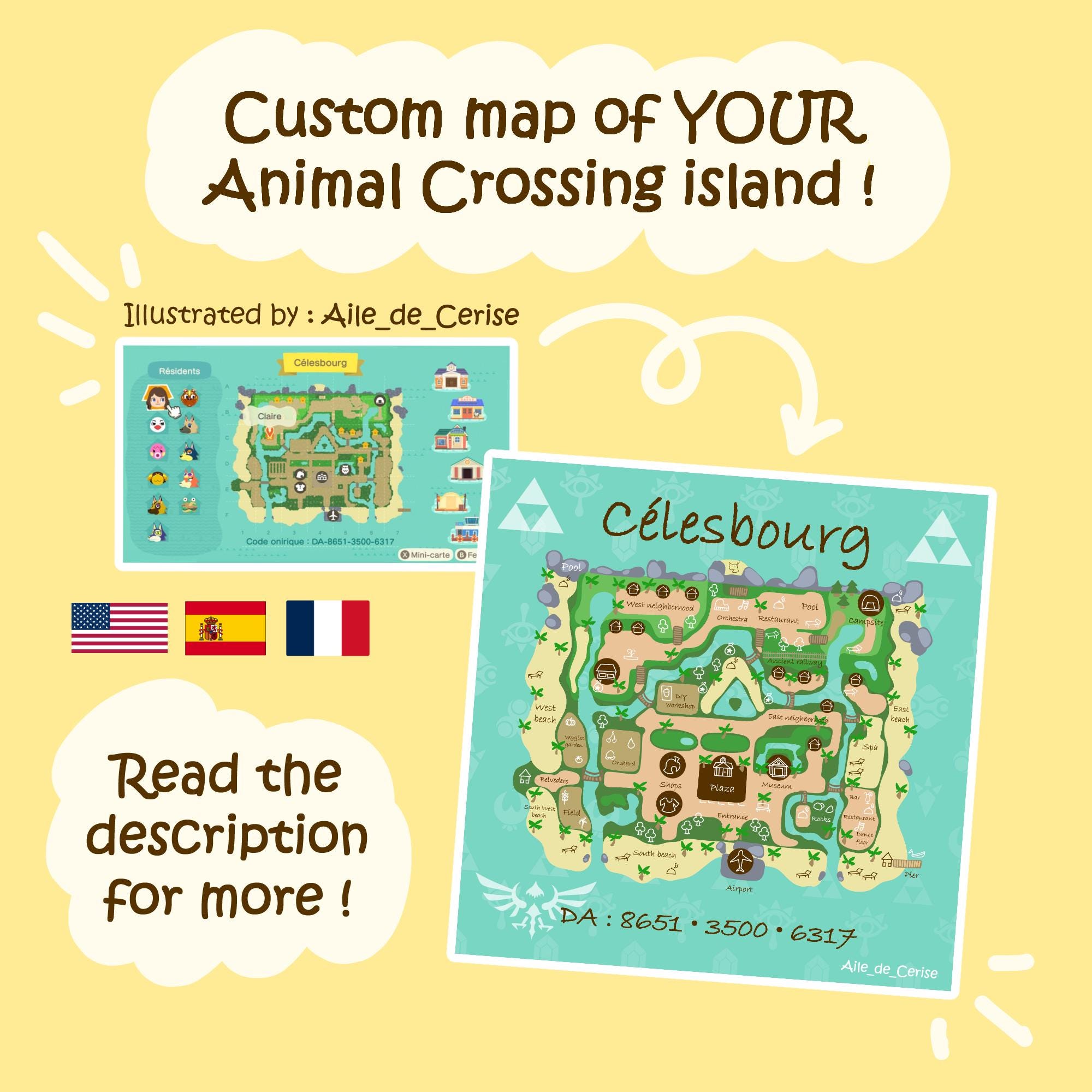 Acnh Island Layout