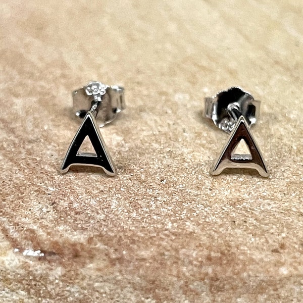 Orecchini A Piatto In Argento 925 Personalizzati Con Iniziale &ndash; Gioielli Donna Dekka