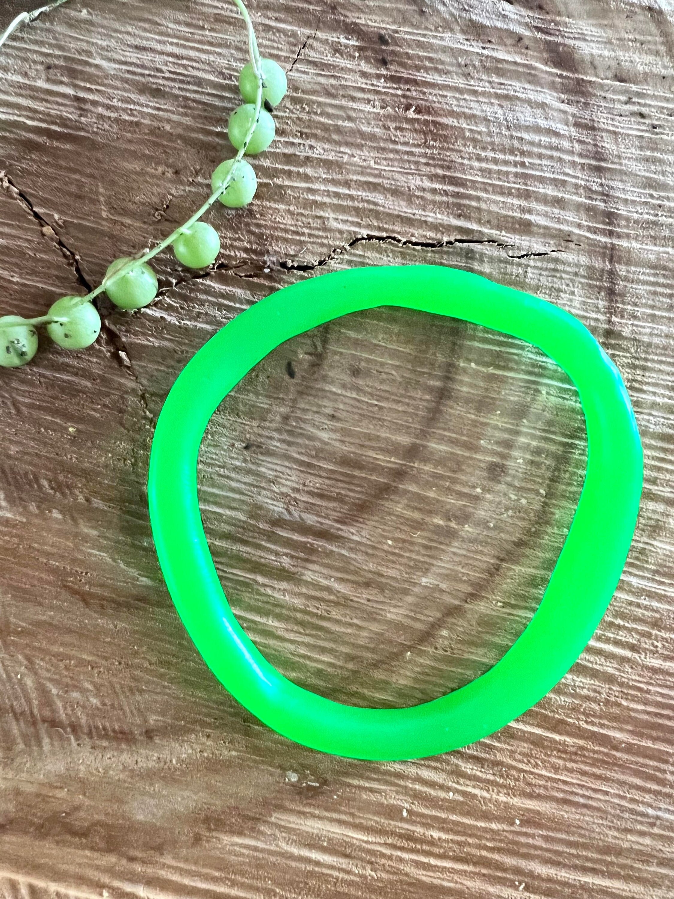 Green and hotsell white bangles