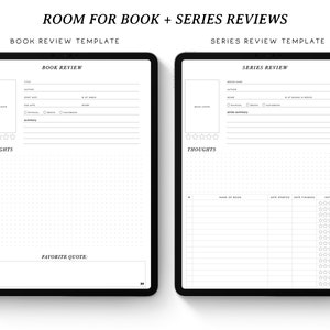 The Book Club Digital Reading Journal | Book Reviews | Reading Tracker ...