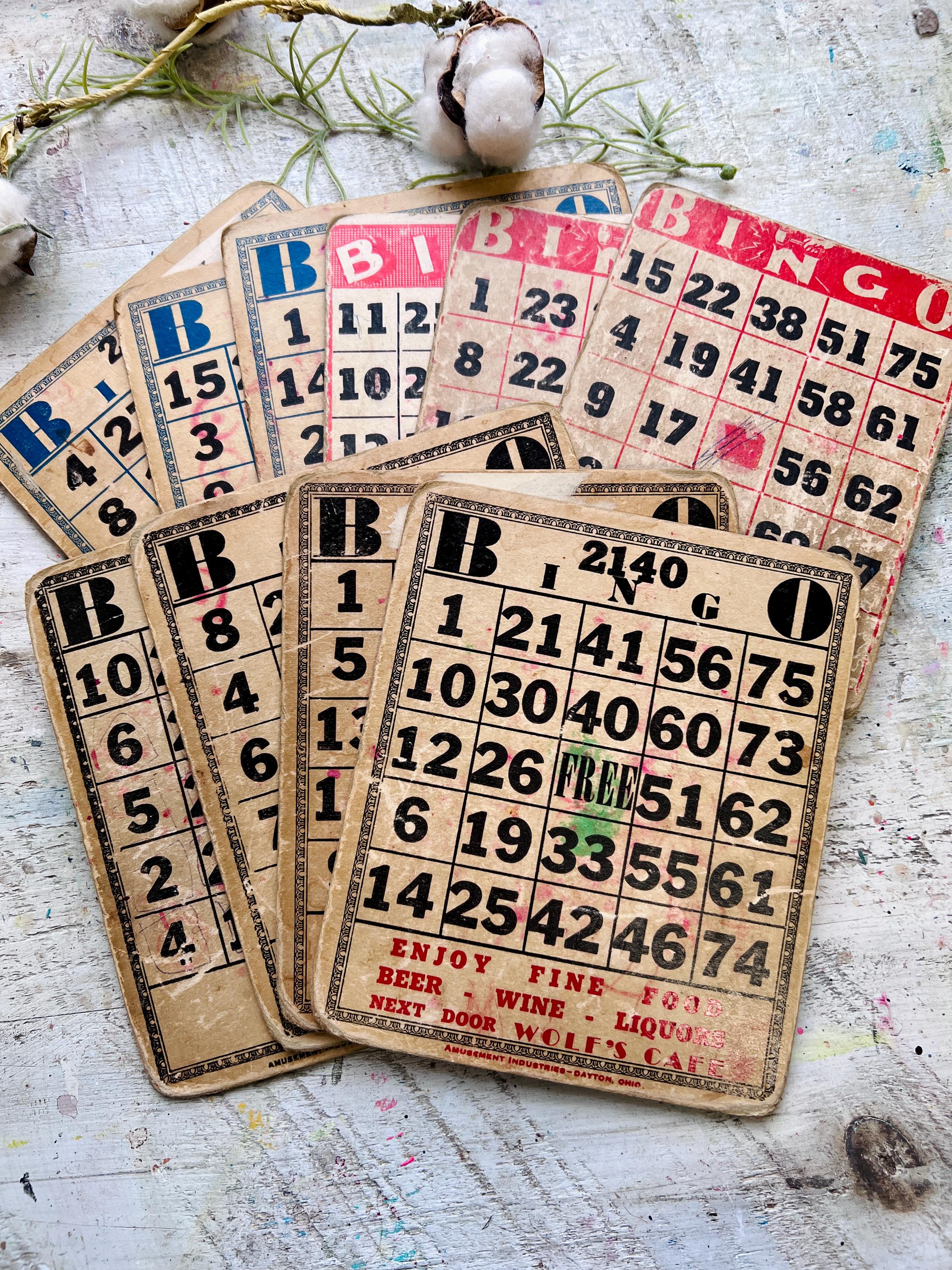 Vintage Bingo - Etsy