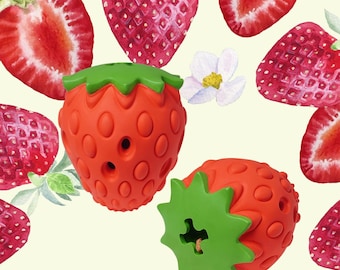 Strawberry  Dog Toy for Aggressive chewers