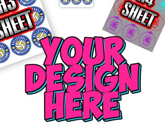 Iron on Transfers A5 A4 A3 Full Sheet Your Design