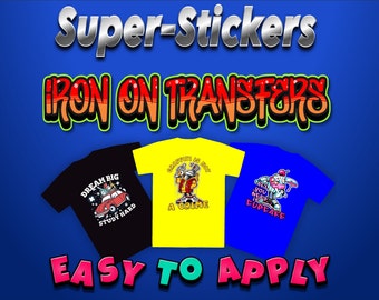 Custom Iron On Transfer: Your Design, Photo, or Logo