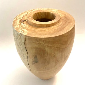 Unique, Hand-Turned Vessel Made From Birch