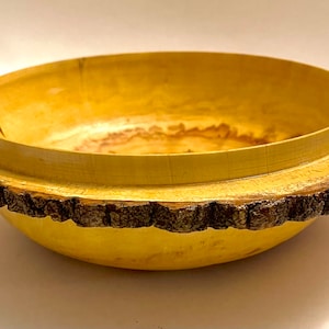 Stunning, Hand-turned, Live Edged Bowl Reclaimed From Walnut