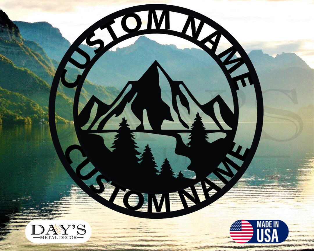 Outdoor Metal Sign, Lake House Metal Sign, Metal Sign, Lakehouse Sign, Home Deocr, Personalized