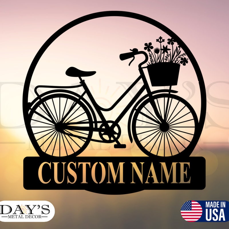Metal Bicycle Wall Art - Etsy