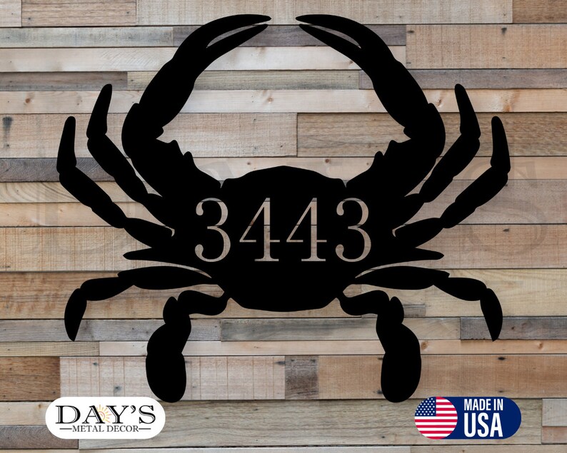 Maryland Gifts Address Sign for House Address Plaque Etsy