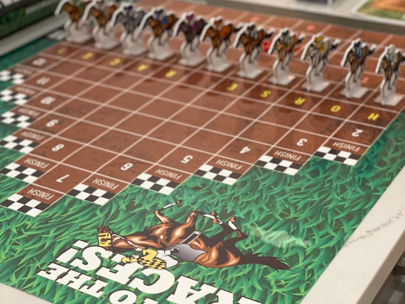 Horse Race Game Etsy