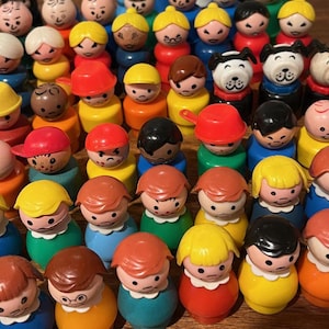 Vintage Fischer-Price Little People Figuren