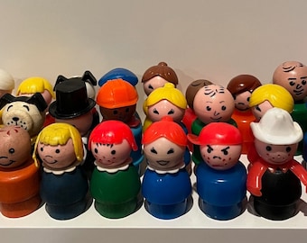 Vintage Fisher-Price Little People Figures