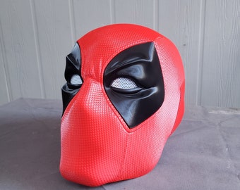 Deadpool comic style Inspired Fan Art helmet 3D printed mask costume for cosplay