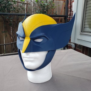 Wolverine & Deadpool Inspired Fan Art Movie Cowl Helmet 2024 3D Printed