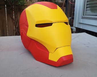 3D Printed Iron Man Mark 85 Inspired Fan Art Helmet Avengers End Game