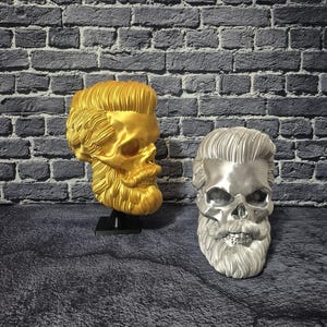 Bearded Skull Guy with a Beard
