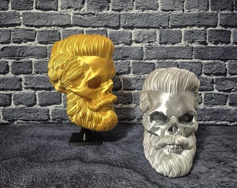 Bearded Skull Guy with a Beard