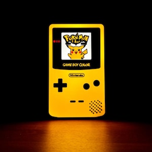 Fan Art Inspired 3D Printed Pika GB Color Lightbox