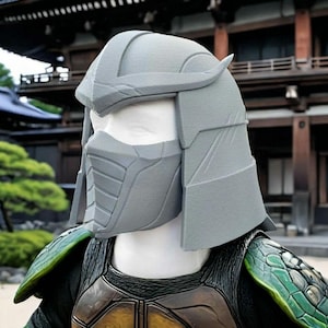 TMNT Ninja turtles Inspired Fan Art Shredder 3D Printed classic helmet for cosplay