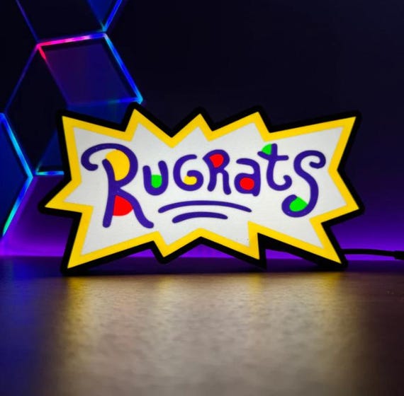 Fan Art Inspired 3D Printed Rug Rat Lab Lightbox