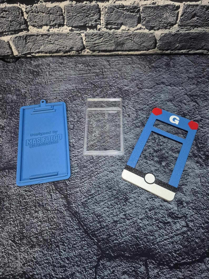 Collector Card Case for Graded PSA Slabs, 3D Printed Protective Holder Display image 3