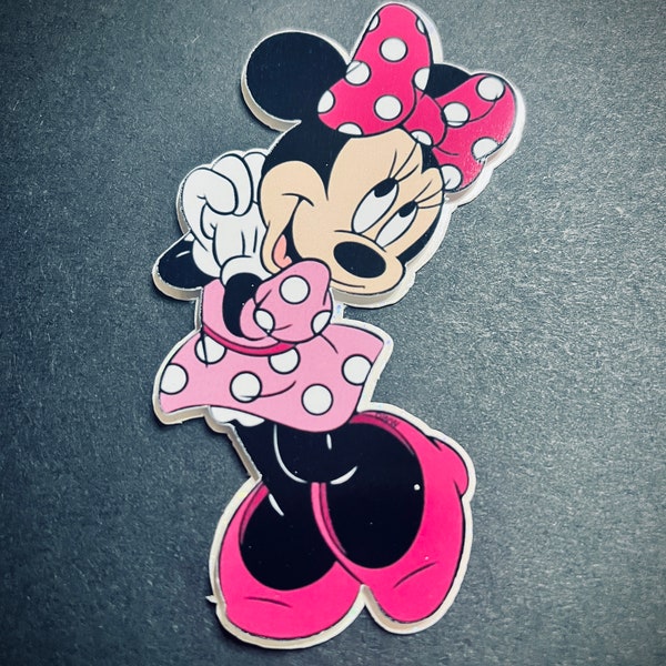 Minnie Mouse Mickey Mouse large Cake Topper luxury double layered