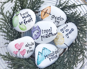 Scripture on Stone - Etsy