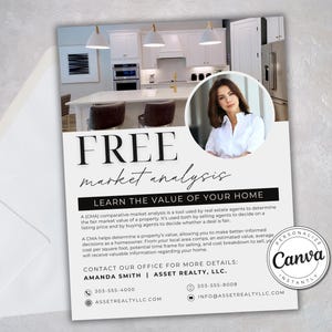 Gratis CMA | Marktanalyse | Afdrukbare sjabloon | Verkopers | Brief | Flyer | Canvas | Makelaar | Vastgoed | Bewerkbaar | Blad | Downloaden