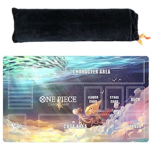 Going Merry One Piece Spielmatte mit Zones TKG Kartenspiel OPCG Spielmatte