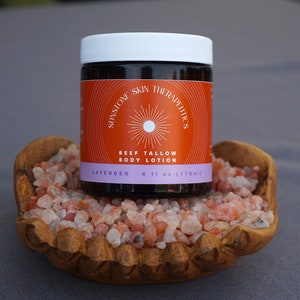 Beef Tallow Lotion- Lavender Scent