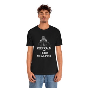 Johnny Depp Keep Calm Unisex Jersey Short Sleeve Tee, Johnny Depp trial, Mega pint, cotton t-shirt