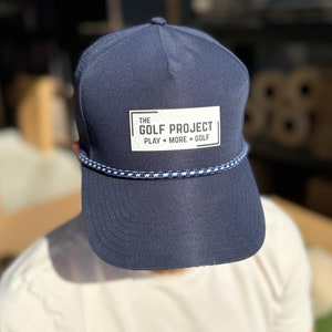 The Golf Project Hat: Custom Golf Gift, Moisture-Wicking Fabric