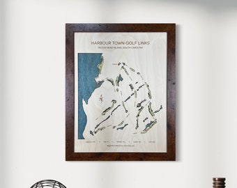 Harbour Town Golf Links - Hilton Head Island, South Carolina | Golf Gift | Gift for Him | Gift for Her