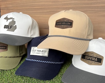 Personalized Golf Hat: Event Tee Gift, Custom Patch