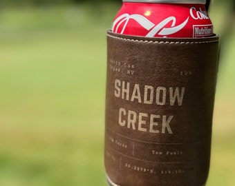 Custom Magnetic Can Cooler | Golf Event Tee Gift | Personalized Golf Gift | Custom Golf Gift