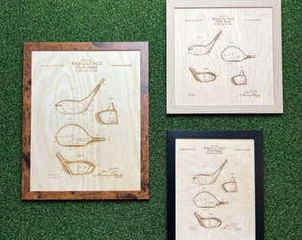 Golf Driver Patent, Golf Wall Art, Golf Gift