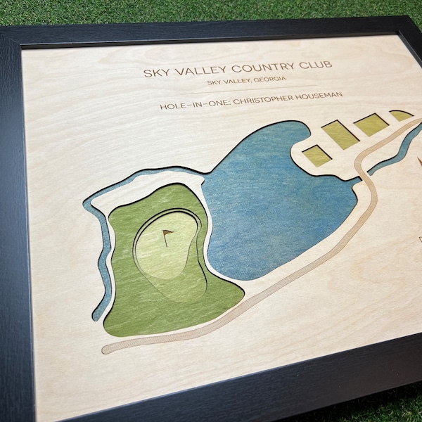 Personalized Hole-in-One Gift | Single Golf Hole | Custom Golf Gift | Golf Décor and Gifts