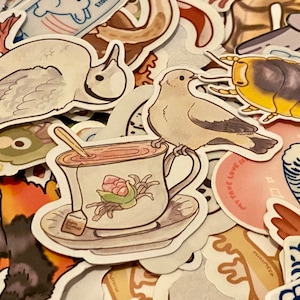 10-15 stickers: Oopsie sticker grab bag!