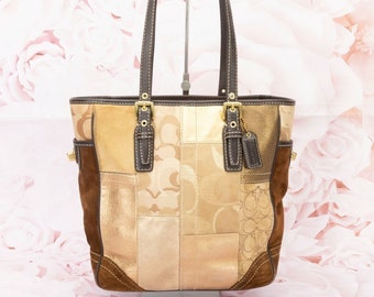 coach patchwork purse