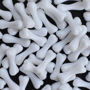 20 Pieces Mini Skeleton Fake Bones, Halloween Decor, Slime Charms, Fake Bake Supplies, Halloween Cabochons, Bone Charms, Fake Bones