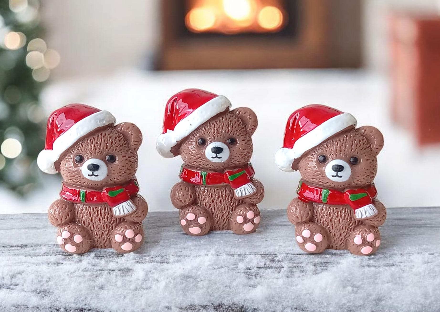 Micro Miniature Christmas Figurines - Etsy display picture 1