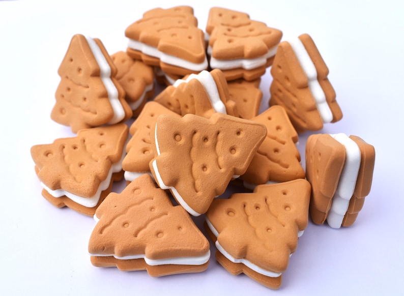 Christmas Tree Sandwich Cookie, Jar Fillers, Bowl Fillers, Christmas